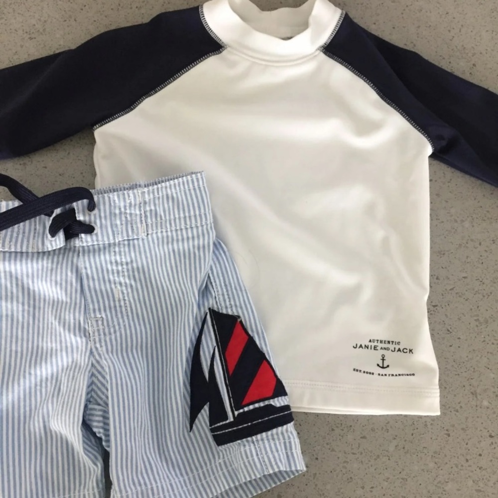 Janie And Jack Swim set